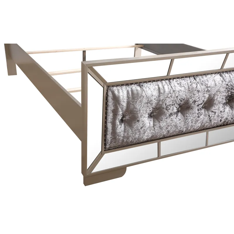Hollywood Hills - Queen Bed - Silver Champagne