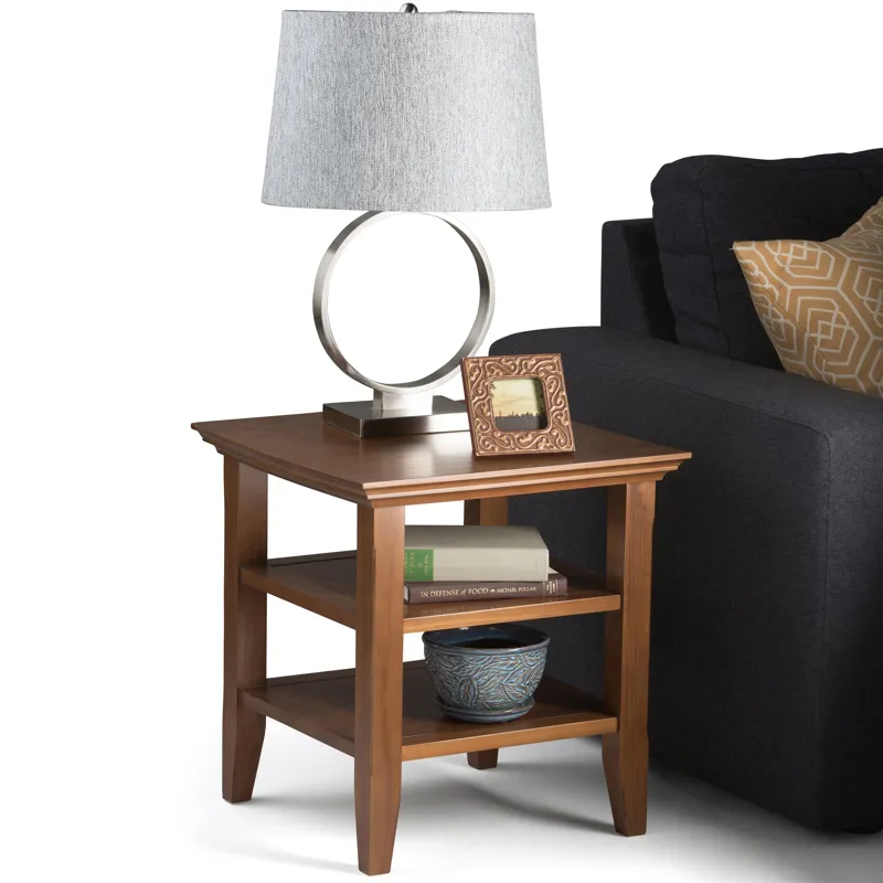 Acadian - End Table - Light Golden Brown