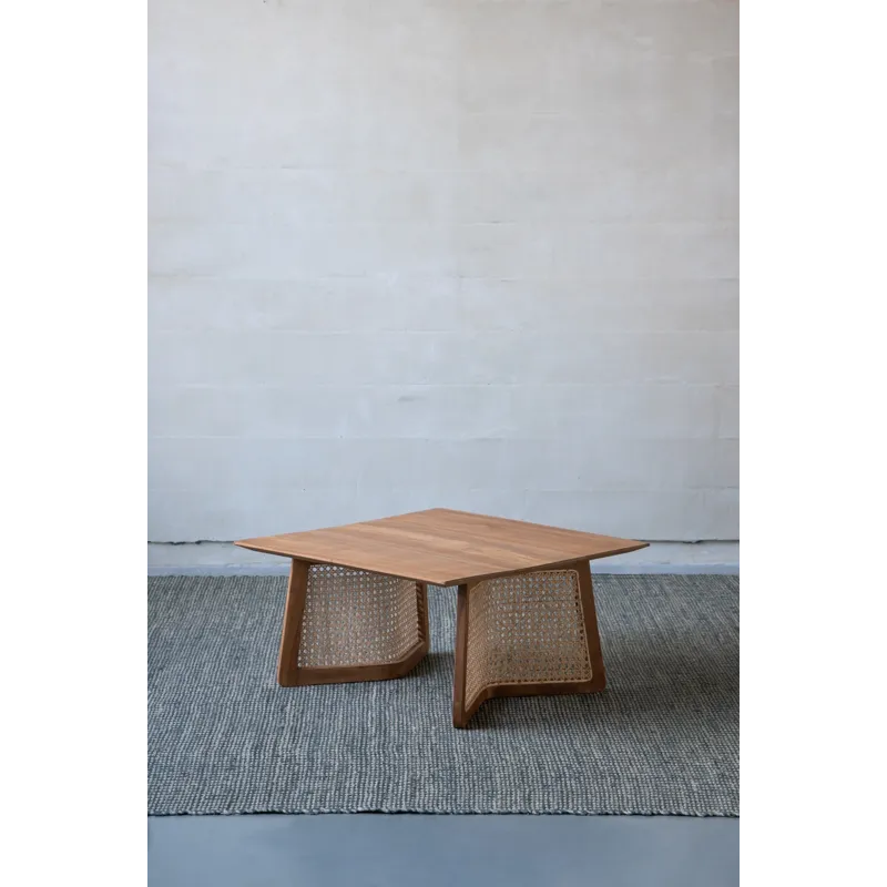 Teak Coffee Table - Natural Brown