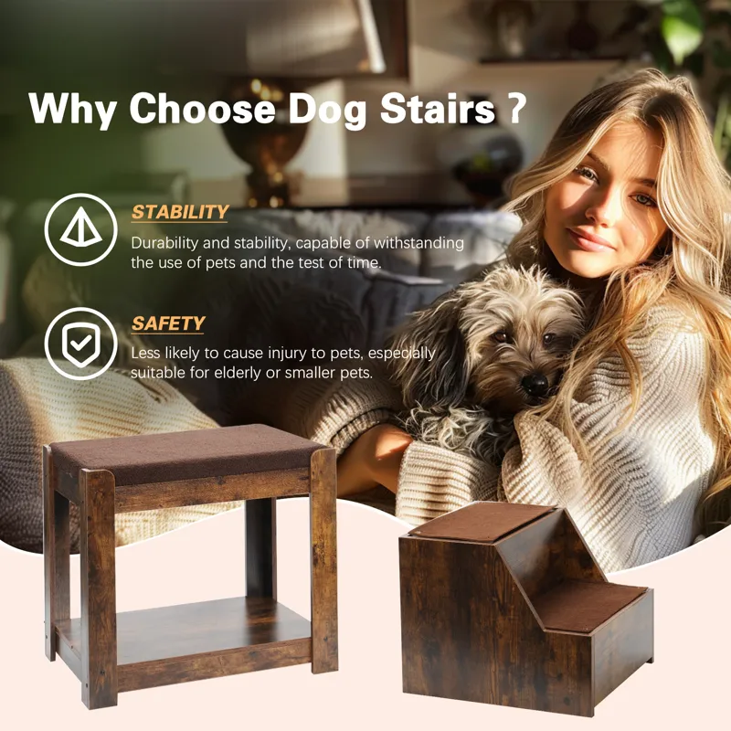 Pet Bunk Bed With Removable Step For Dogs And Cats, Multi-Level Bed Window Perch Seat Platform With 