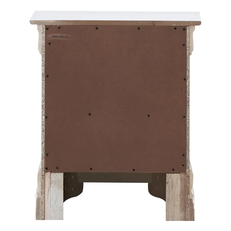 Verona - G6790-N Nightstand - Silver Champagne