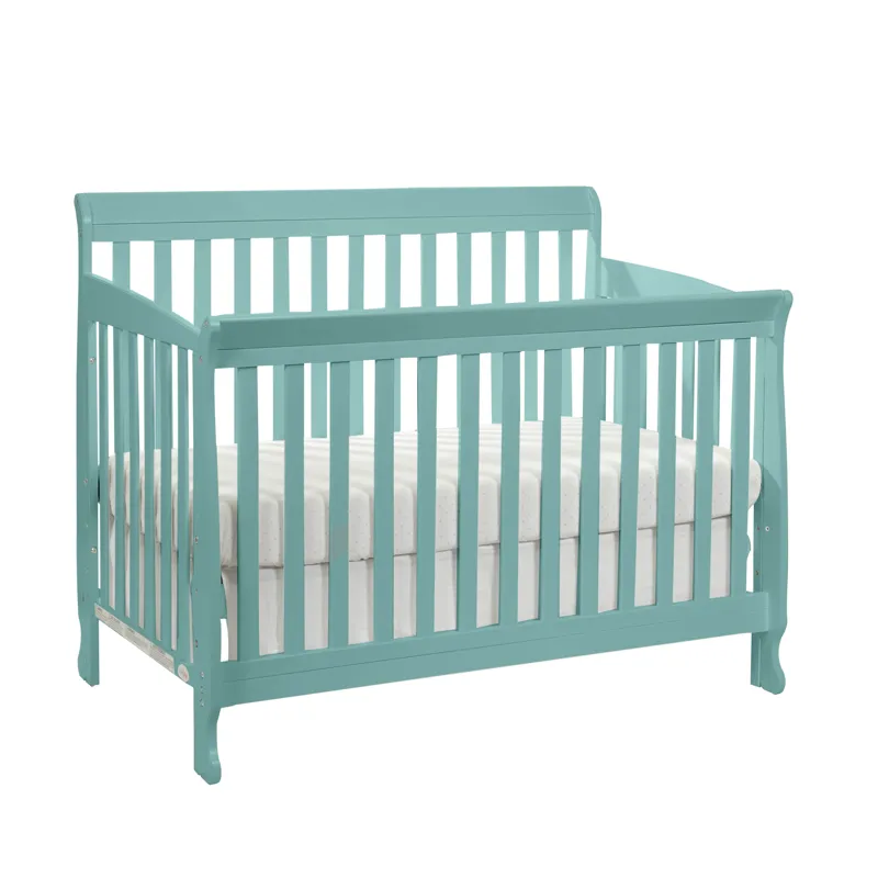 Riley - 4-in-1 Convertible Crib - Turquoise