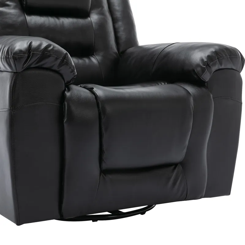 2 Seater Home Theater Recliner Manual Recliner Chair With A Storage Box And Two Cup Holders For Livi