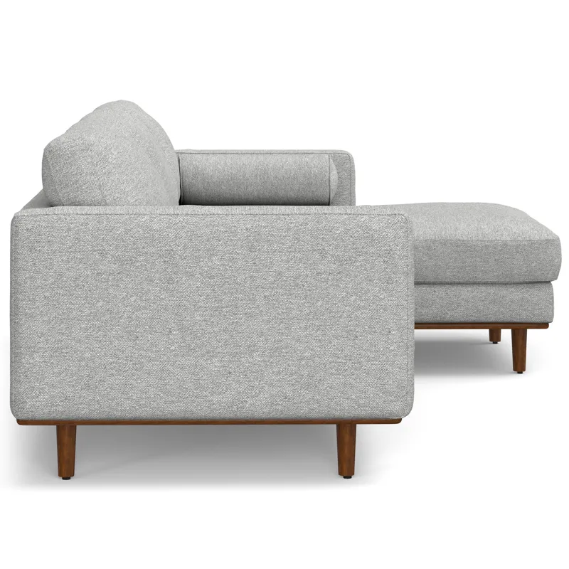 Morrison - Right Sectional Sofa - Mist Grey