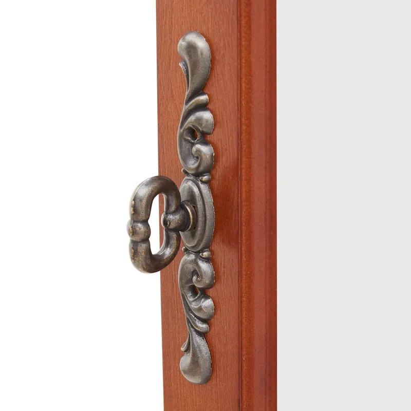 Corner Curio Cabinet With Lights, Adjustable Tempered Glass Shelves, Mirrored Back, Display Cabinet 