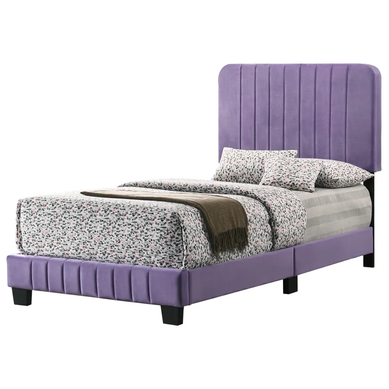 Lodi - G0502-TB-UP Twin Bed - Purple
