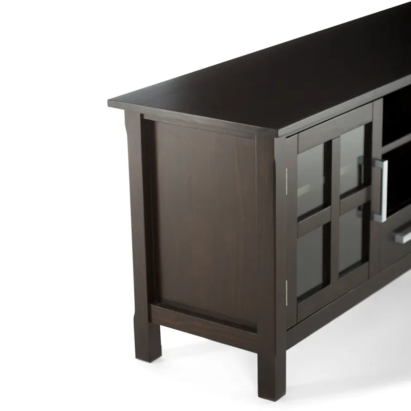 Kitchener - 60\" Wide TV Media Stand - Hickory Brown