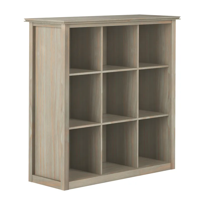 Artisan - 9 Cube Bookcase and Storage Unit - Distressed Grey