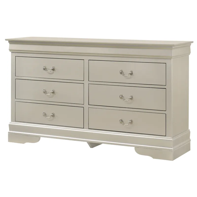 Louis Phillipe - G02103-D Dresser - Silver Champagne