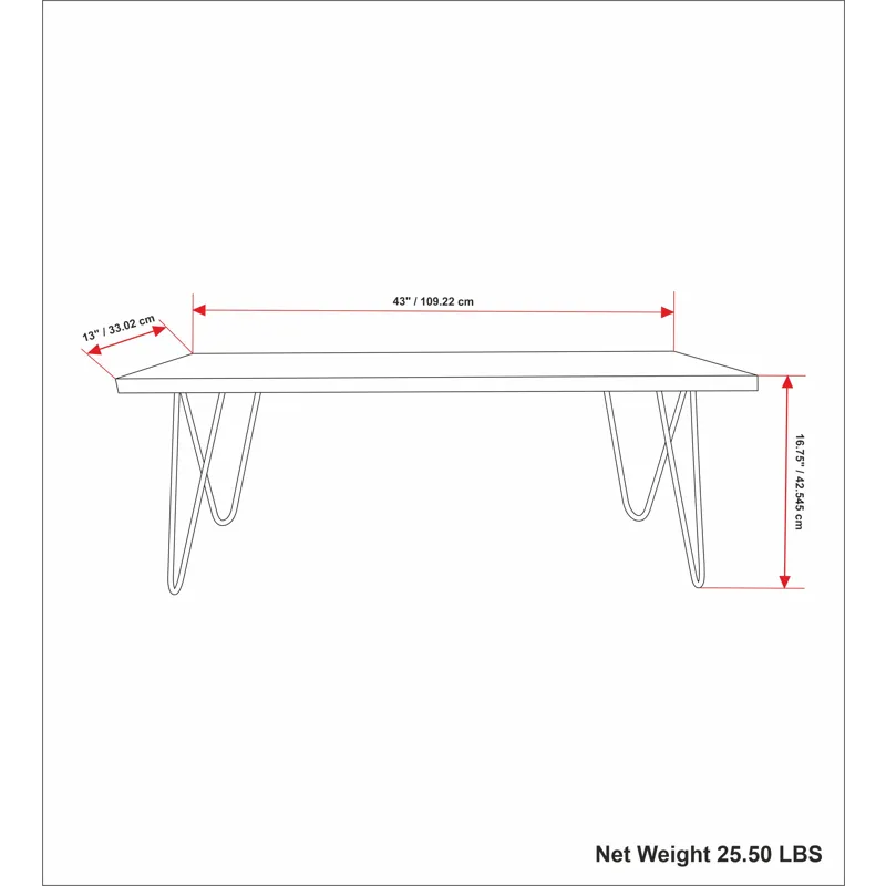 Colton - Bench - Natural