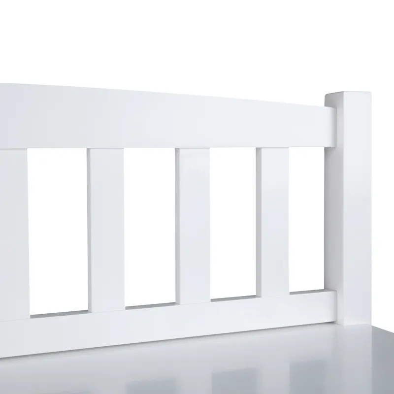 Burlington - Entryway Storage Bench with Drawers - White