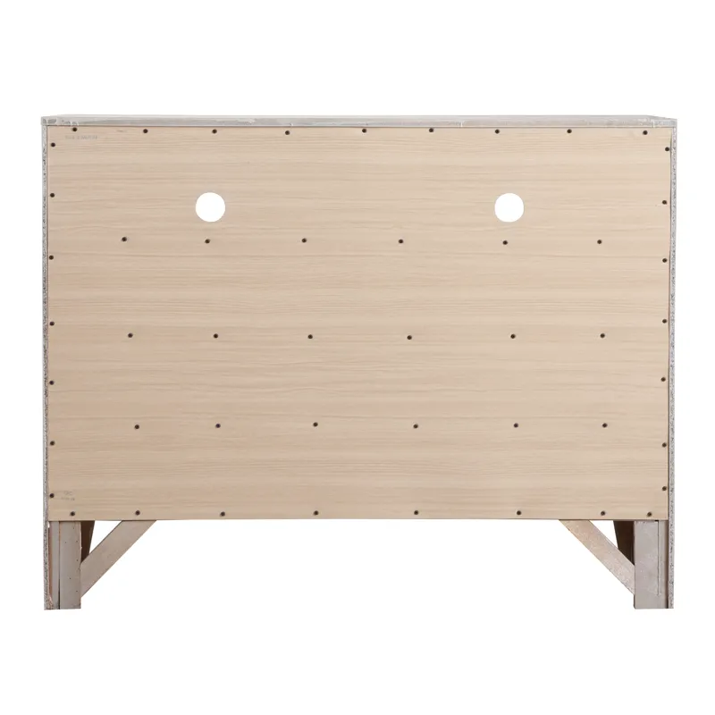 Marilla - G1503-TV2 Media Chest - Silver Champagne