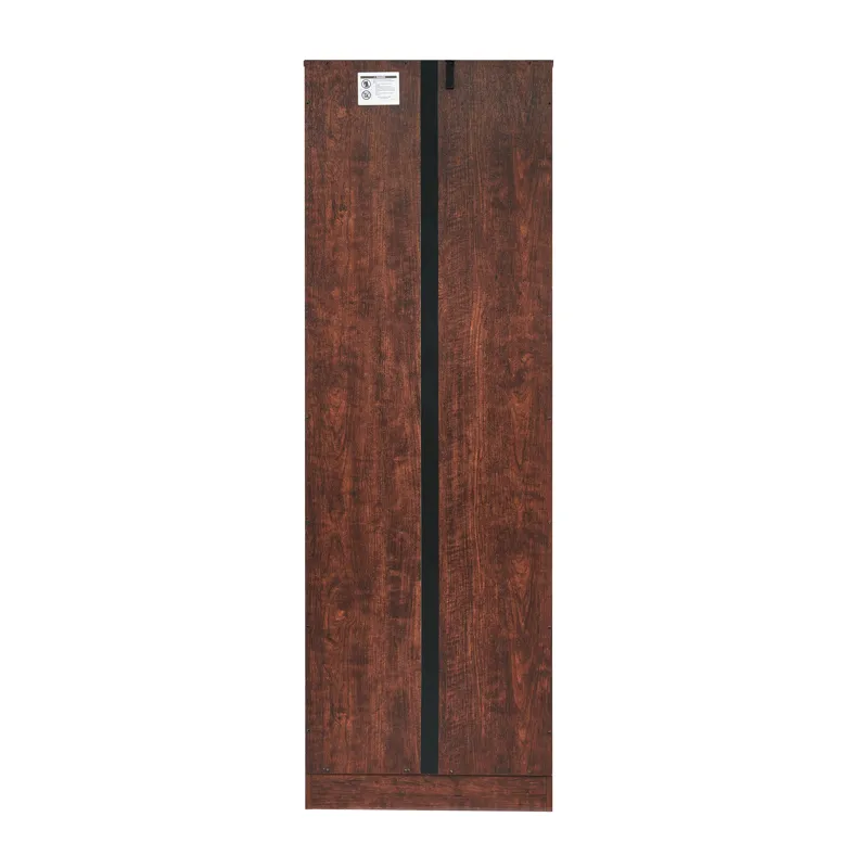 Tall Storage Cabinet With 8 Doors And 4 Shelves, Wall Storage Cabinet For Living Room, Kitchen, Offi