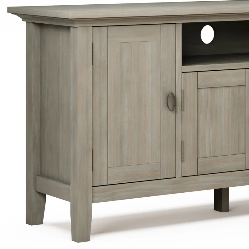 Redmond - 72\" TV Media Stand - Distressed Grey