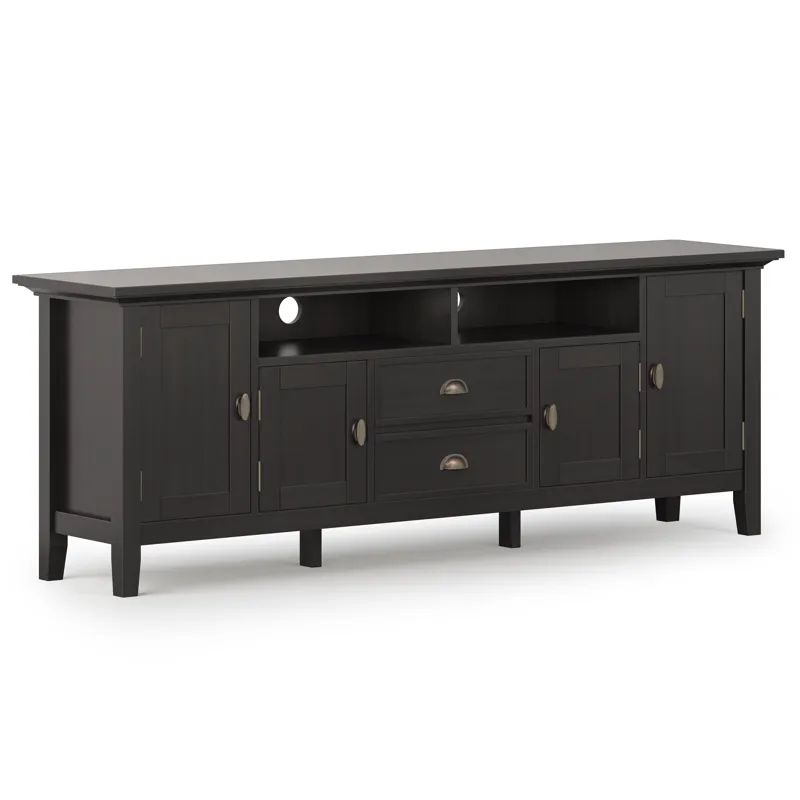 Redmond - 72\" TV Media Stand - Hickory Brown