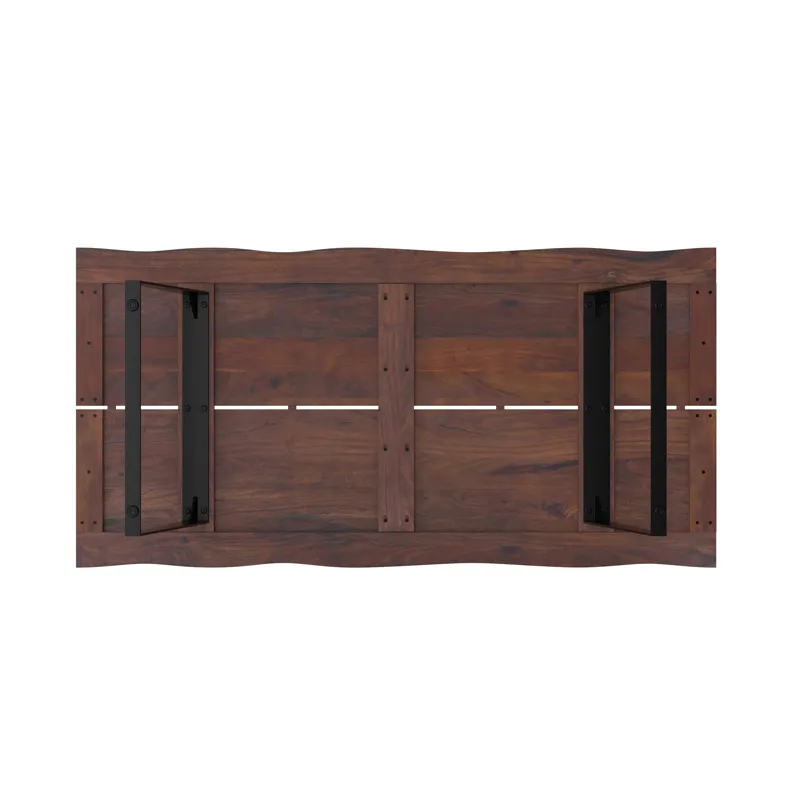 Delta - Dining Table - Dark Walnut