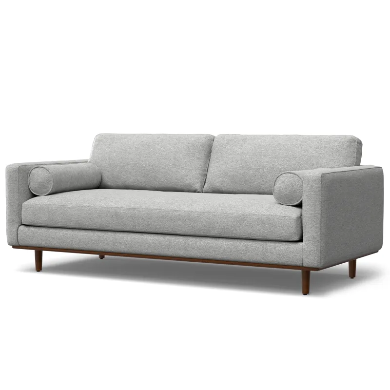 Morrison - 89\" Sofa - Mist Grey