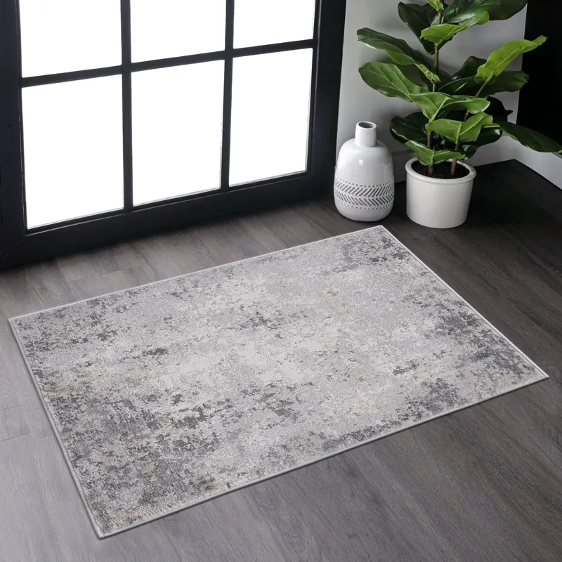Marfi - 2\' x 3\' Abstract Non-Shedding Living Room Bedroom Dining Home Office Stylish And Stain Res
