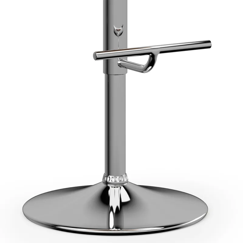 Amery - Adjustable Swivel Bar Stool - White