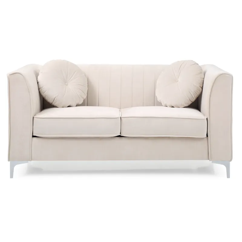 Delray - G797A-L Loveseat (2 Boxes) - Ivory