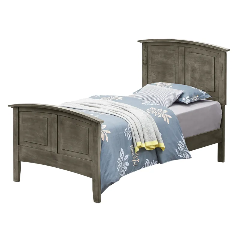 Hammond - G5405A-TB Twin Bed (2 Boxes) - Gray