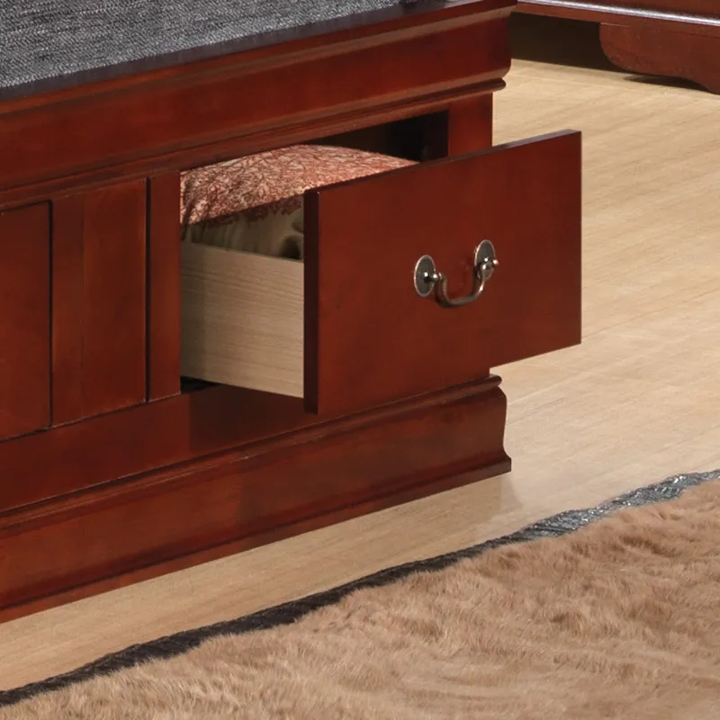 Louis Phillipe - G3100B-TSB Twin Storage Bed - Cherry