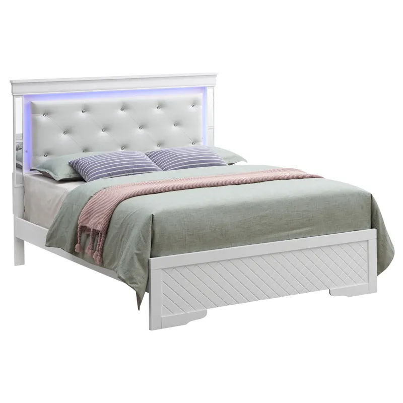 Verona - G6790C-FB3 Full Bed - Silver Champagne