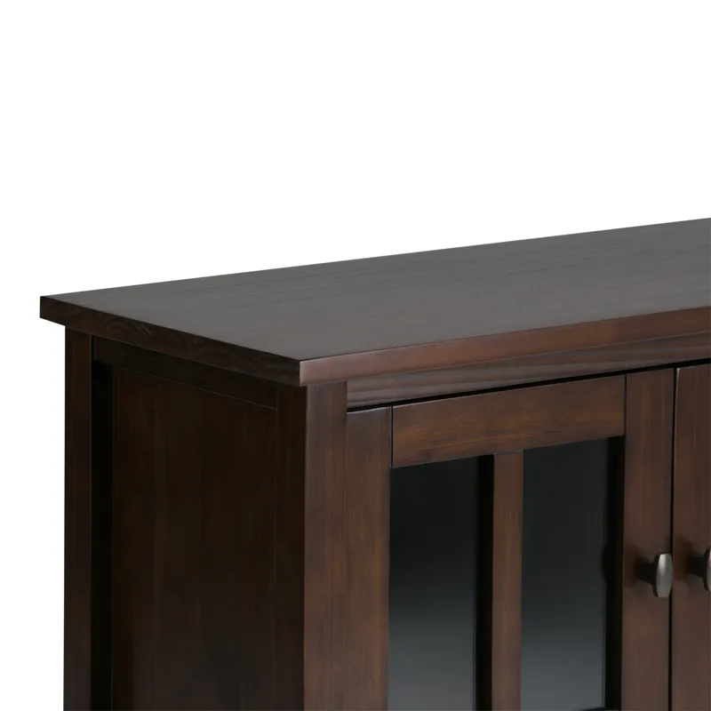 Warm Shaker - Low Storage Cabinet - Tobacco Brown