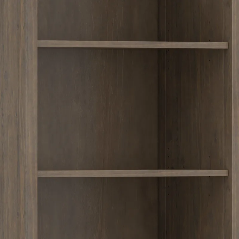 Ela - Bookcase - Smoky Brown