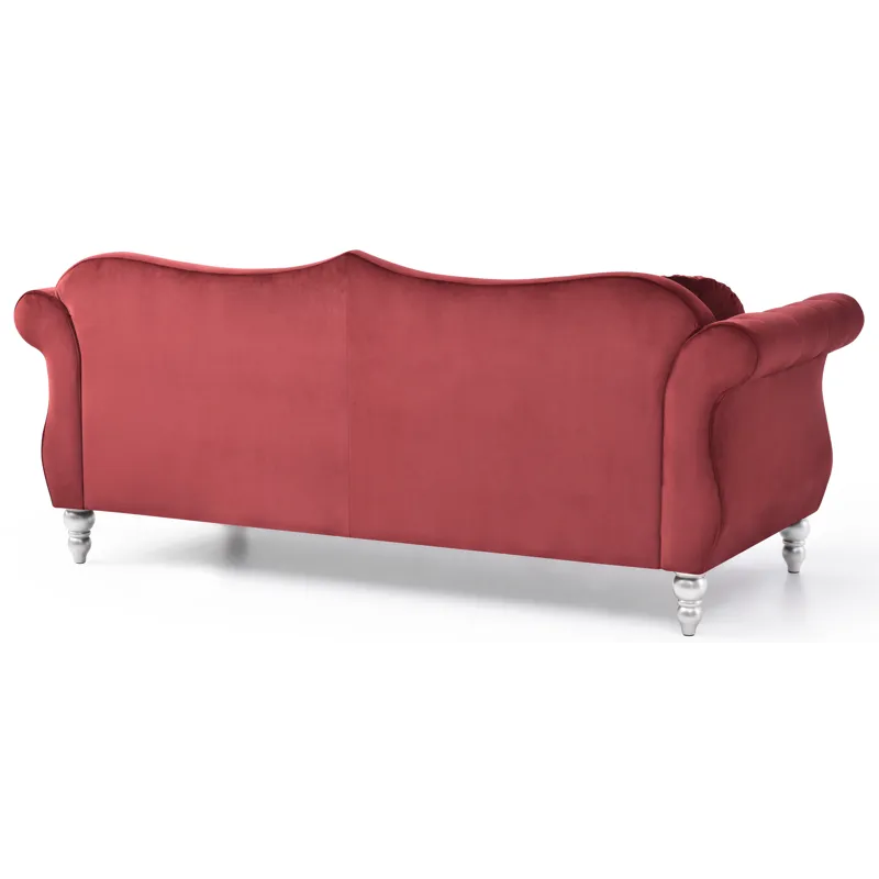 Hollywood - G0669A-S Sofa - Burgundy