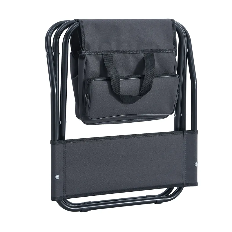 Folding Outdoor Chairs With Storage Bag, Portable Chair For Indoor, Outdoor Camping, Picnics And Fis
