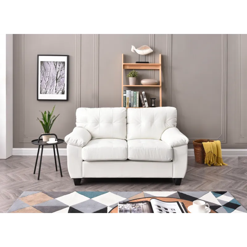 Gallant - G907A-L Loveseat - White