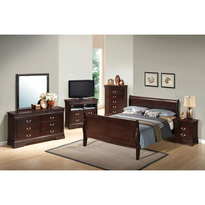 Louis Phillipe - G3125A-KB King Bed - Cappuccino