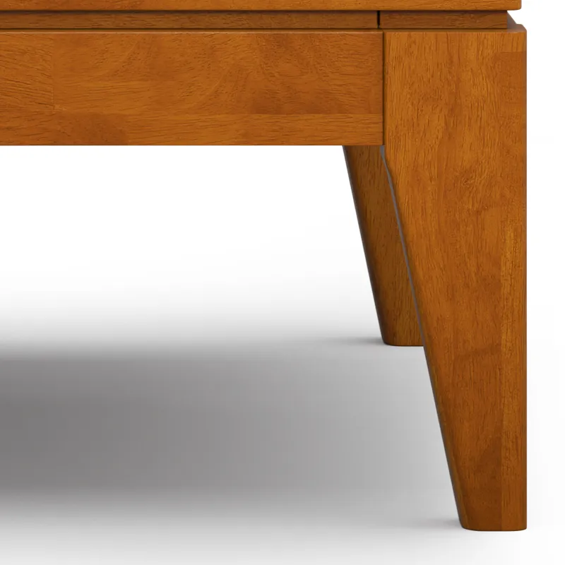 Harper - End Table - Teak Brown