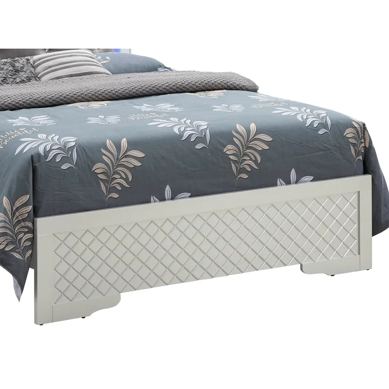 Verona - G6700C-FB3 Full Bed - Silver Champagne