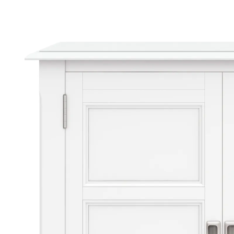 Burlington - Low Storage Cabinet - White