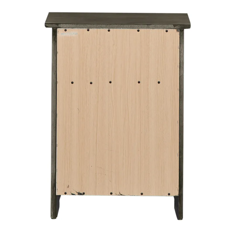 Izzy - G1411-N-05 1 Drawer /1 Door Nightstand - Gray