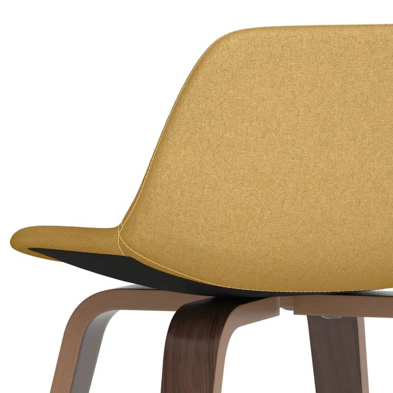 Randolph - Bentwood Counter Height Stool (Set of 2) - Dijon Yellow