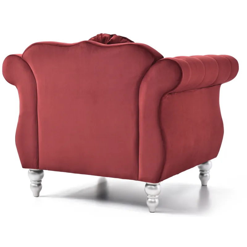 Hollywood - G0669A-C Chair - Burgundy