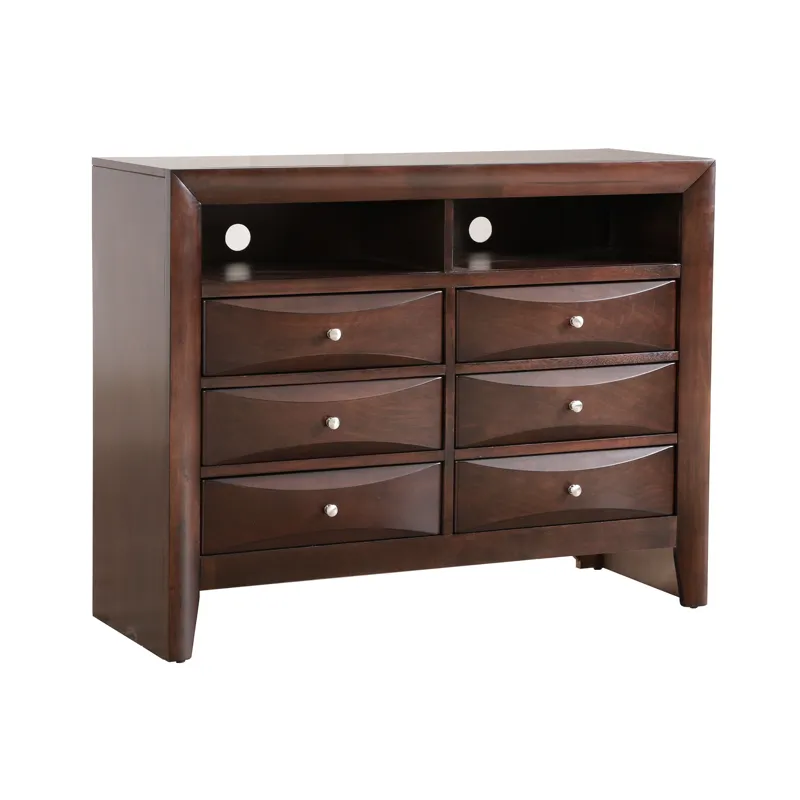 Marilla - G1525-TV2 Media Chest - Cappuccino