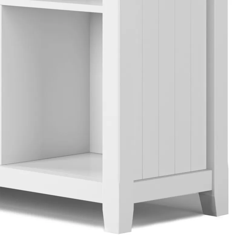 Acadian - 8 Cube Storage Sofa Table - White
