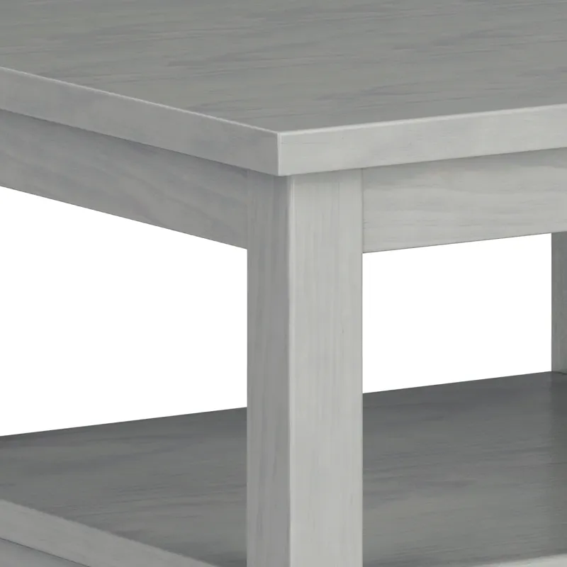 Warm Shaker - End Table - Fog Grey