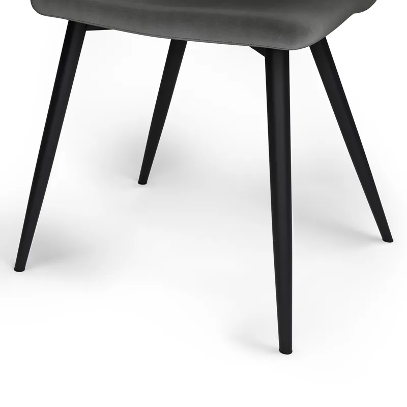 Baylor - Dining Chair (Set of 2) - Dark Grey