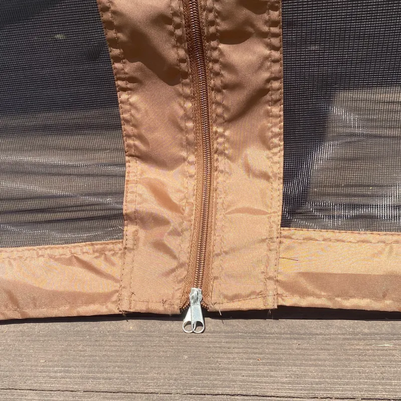 Outdoor 11X 11Ft Pop Up Gazebo Canopy With Removable Zipper Netting, 2 Tier Soft Top Event Tent, Sui