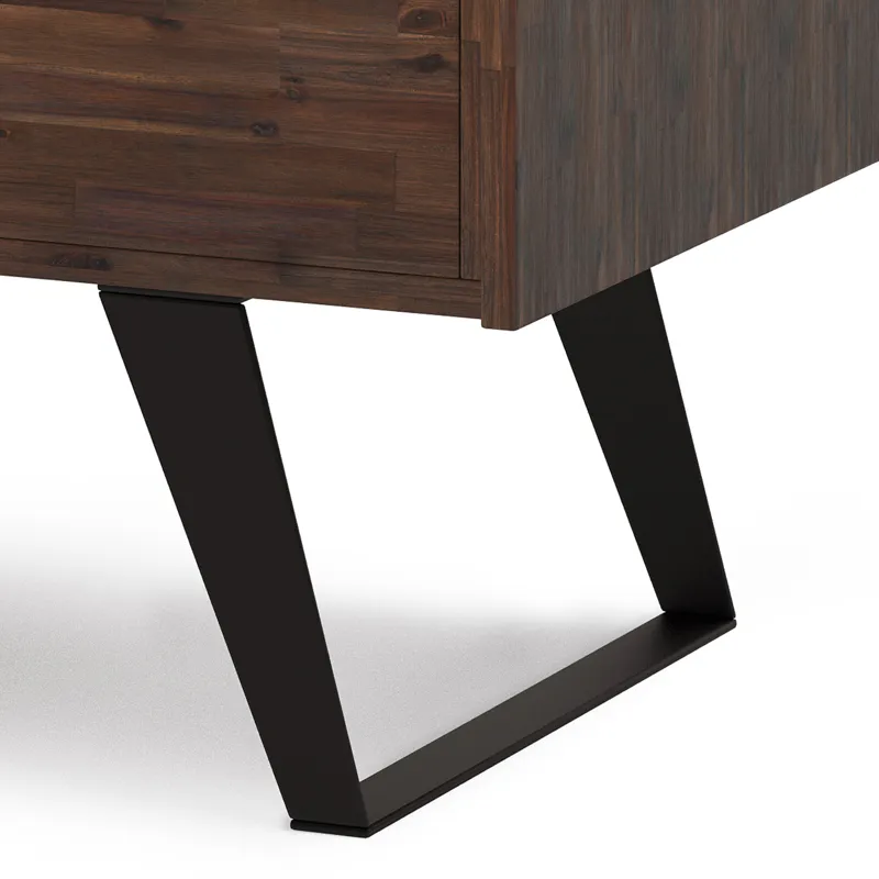 Lowry - Lift Top Coffee Table - Distressed Charcoal Brown