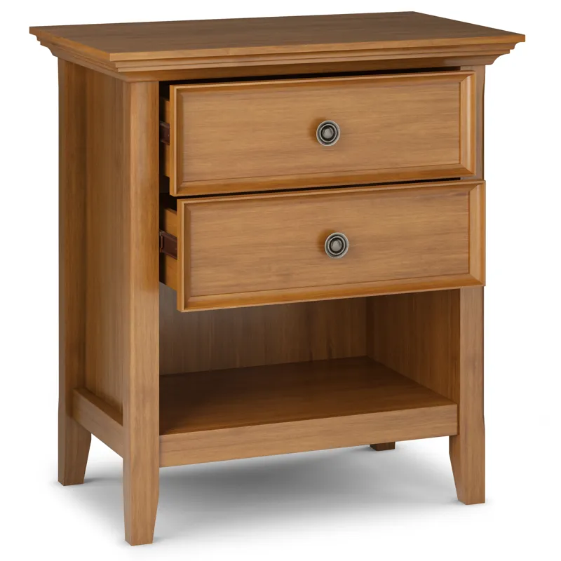 Amherst - Bedside Table - Light Golden Brown
