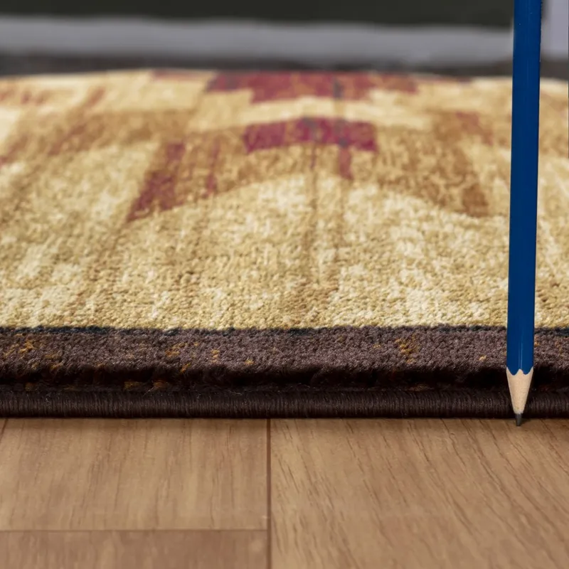 Nature\'s Nest - GC_CBL3006 Multi 7\' x 10\' Lodge Area Rug