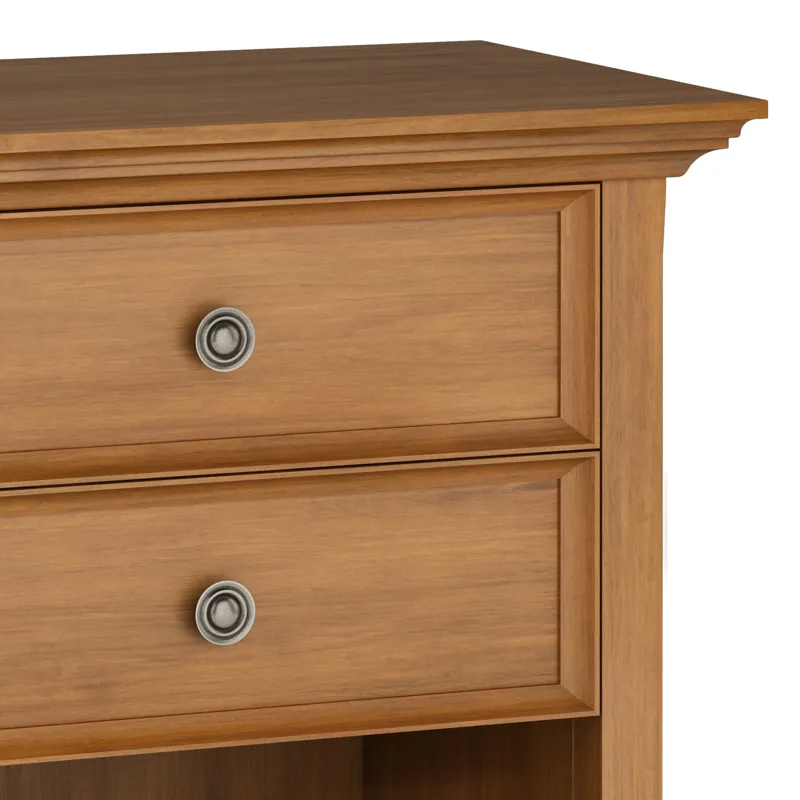 Amherst - Bedside Table - Light Golden Brown