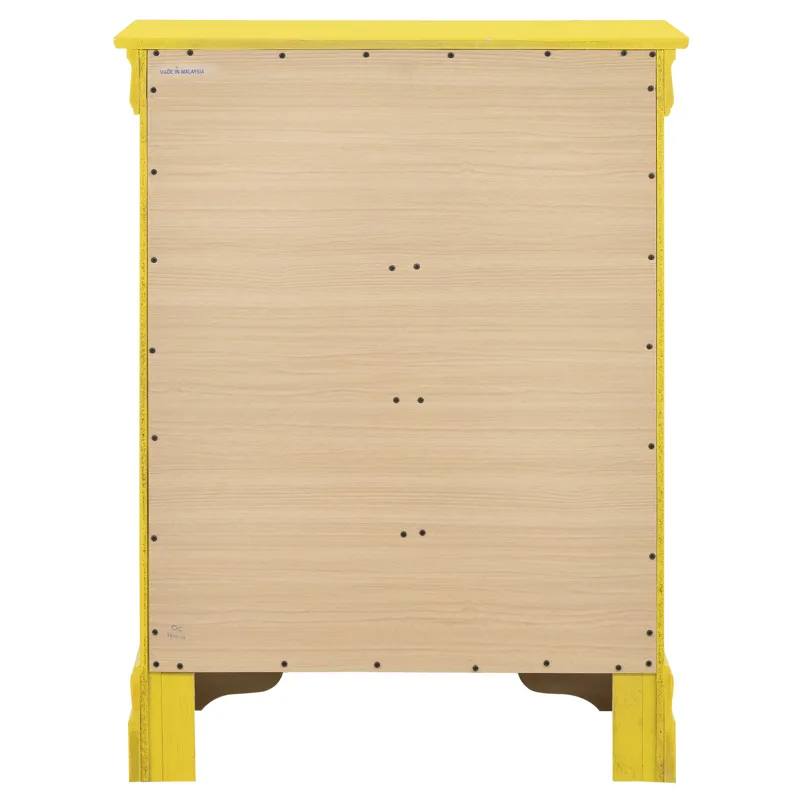 Louis Phillipe - G3102-BC 4 Drawer Chest - Yellow