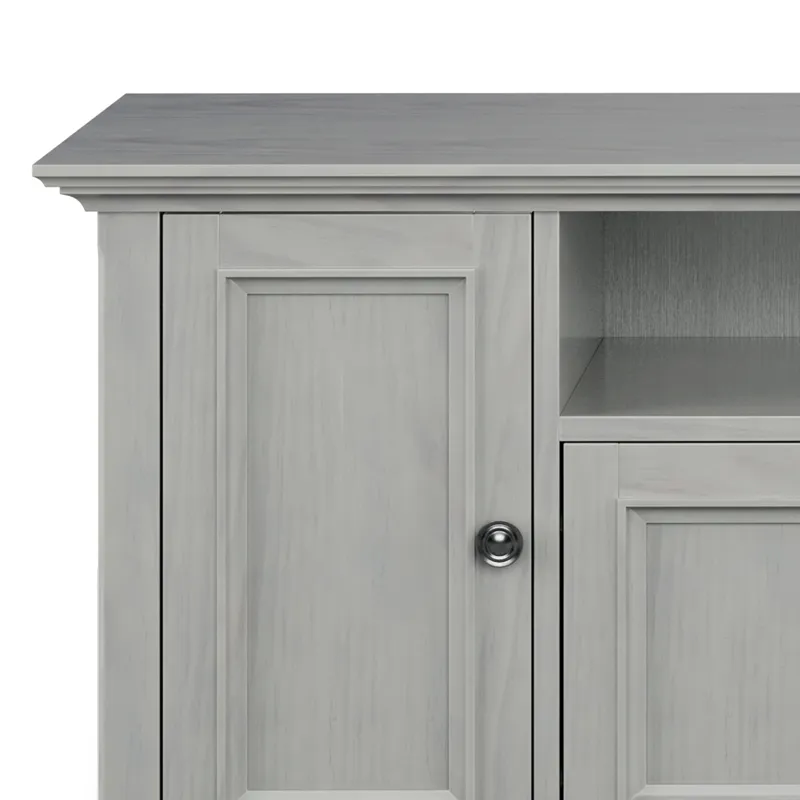 Amherst - 72\" Wide TV Media Stand - Fog Grey